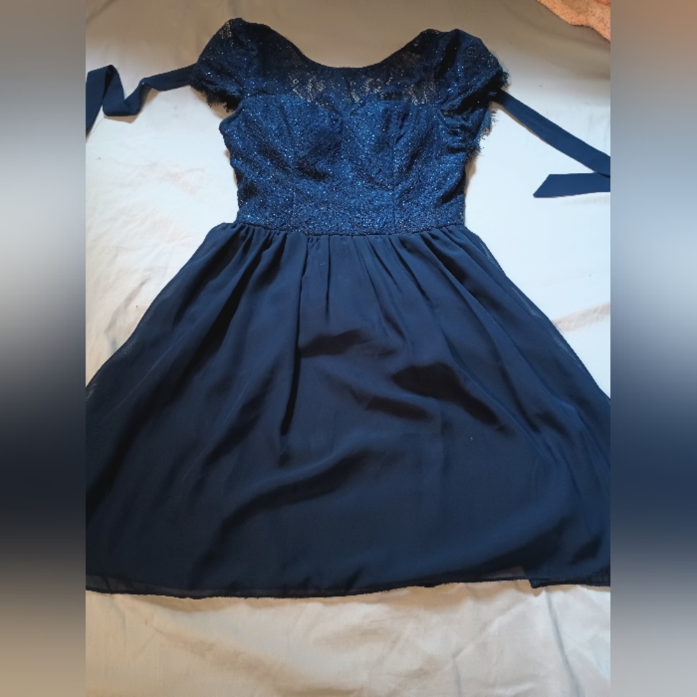 Speechless Dark blue dress